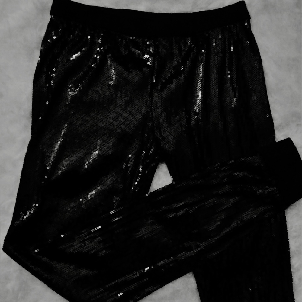 Sparkly Black Pants
